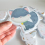 COLOUR CHANGING BATH STICKERS - MUDDY PAWS