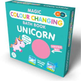 MAGIC COLOUR CHANGING BATH BOOK - UNICORN