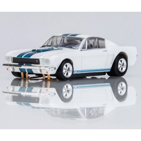 AFX FORD SHELBY GT-350 WHI / BLUE