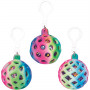 Sensory Squishy Glitter Ball Keychain