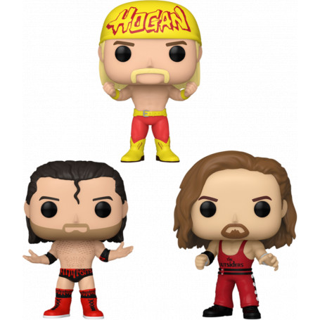 WWE - Hulk Hogan & The Outsiders Pop! 3PK