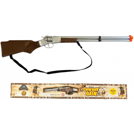 Metal Cap Cowboy Rifle - 8 Shot