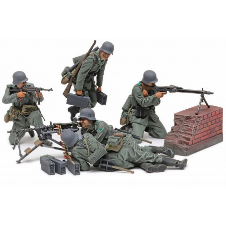 German Machine Gun Team Set – Mid WWII 1/35 Scale