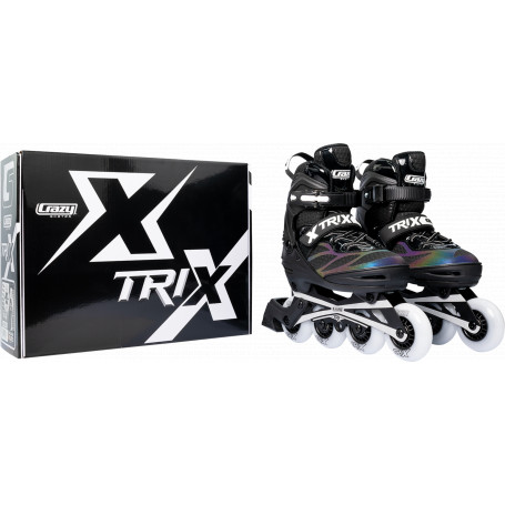 Trix Size Adjustable Inline Skates - 4 x 80mm Wheels - Medium Size (4-7)