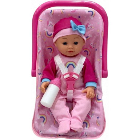 GIGO 14" BABY DOLL IN CARRIER