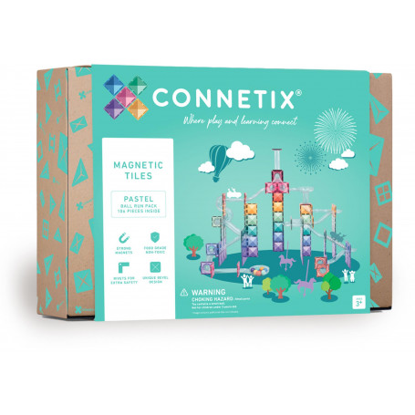 Connetix - Pastel Ball Run Pack 106 pc