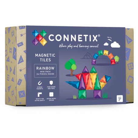 Connetix - Rainbow Mini Pack 24 pc