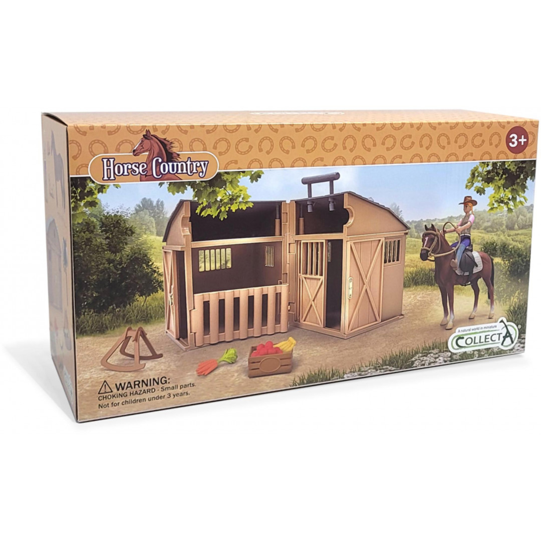 Curated visual reference: Gallery Detail: Collecta Rider Incl Horse Stable Access