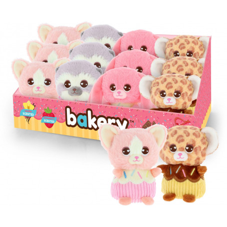 BAKERY CUPCAKES PLUSH ASSORTED 12cm