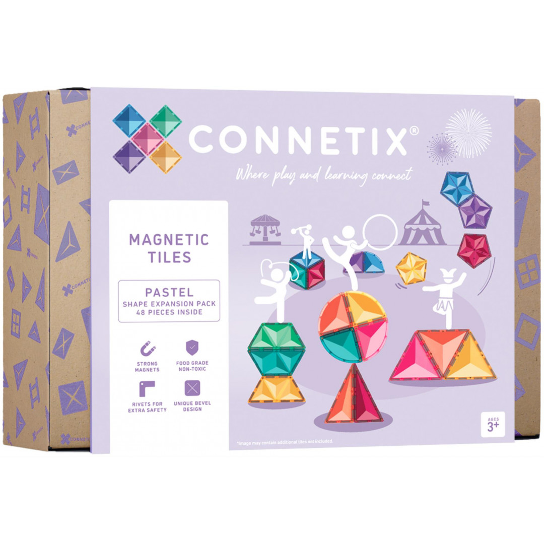 Pastel Shape Expansion Pack 48 pc