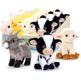 KEELECO FARM PLUSH COLLECTION 18cm Asst