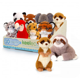 KEELECO WILD PLUSH COLLECTION 18cm Asst