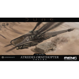 Meng 1/72 Dune Atreides Ornithopter Plastic Model Kit [DS-007]