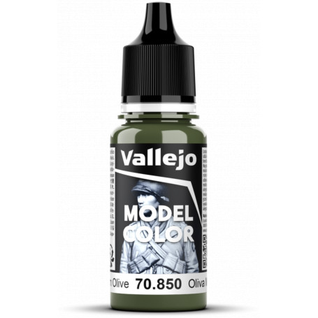 Vallejo 70850 Model Colour Medium Olive 17 ml Acrylic Paint