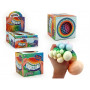 RAINBOW SUPER SIZE SQUEEZE PUS BALL - 100mm