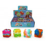 SILICONE FIDGET POP DICE CUBE - 6.5cm