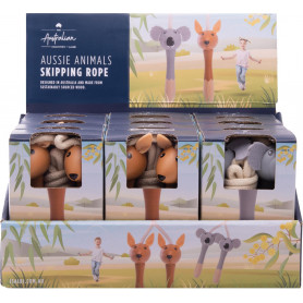 AC Aussie Animals Skipping Rope (2Asst/12Disp)