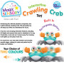 Interactive Crab Crawler (Blue)