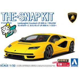 1/32 Lamborghini Countach LPI 800-4 (Yellow)