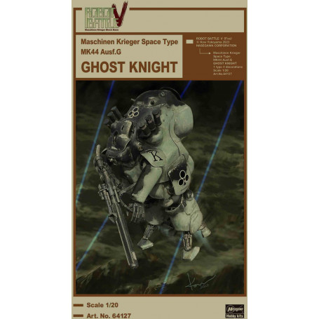 1/20 Robot Battle V (Five) - Maschinen Krieger Space Type MK44 Ausf.G Ghost Knight Model