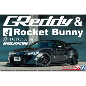 1/24 ZN6 TOYOTA 86 12 GREDDYandROCKET BUNNY VOLK RACING Ver. TOYOTA