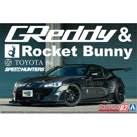 1/24 ZN6 TOYOTA 86 12 GREDDYandROCKET BUNNY VOLK RACING Ver. TOYOTA