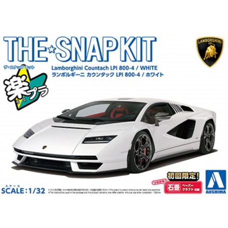 1/32 Lamborghini Countach LPI 800-4 (White)