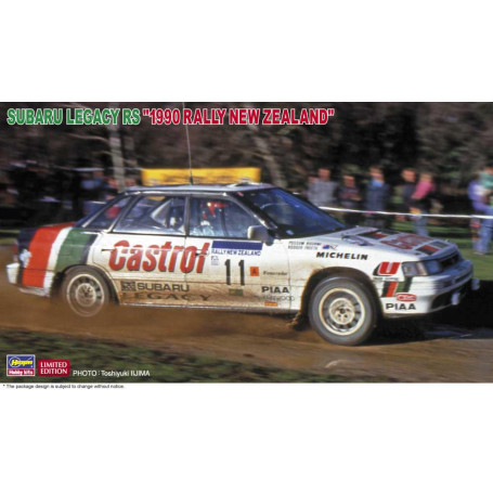 1/24 Subaru Legacy RS '1990 Rally New Zealand'