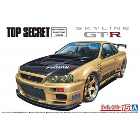 1/24 TOPSECRET BNR34 SKYLINE GT-R 02