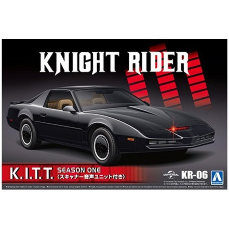 1/24 Knight Rider Knight 2000 K.I.T.T. Season I Scanner & Sound Unit