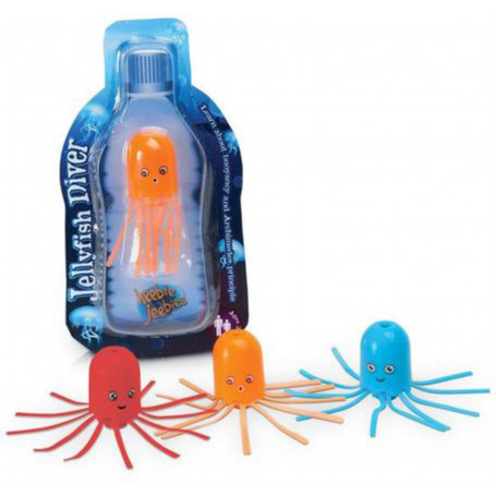 Jellyfish Diver in beaker