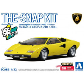 1/32 Lamborghini Countach LP400 (Yellow)