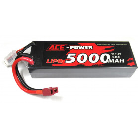 Ace Power 500Mah 50C 2S Lipo 7.4v Deans Plug