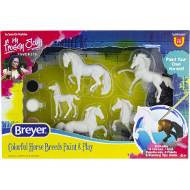 Breyer Activity Horse Crazy Colourful Breeds Paint Kit