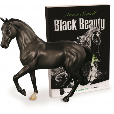 Breyer Freedom Black Beauty & Book Set