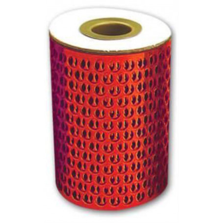 Honeycomb Mesh 10m Circles - Red