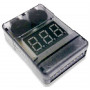 Lipo Battery Low voltage alarm & tester 2-8 Cell