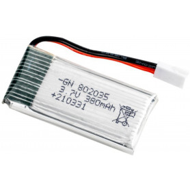 540mm PA-18 3.7V 380mah Battery  (JST plug)