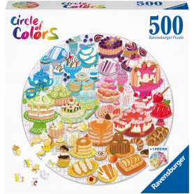 Ravensburger - Circle of col.-Desserts/patr.500p