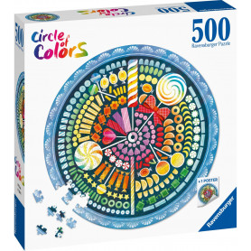 Ravensburger - Circle of Colors-Candy 500p