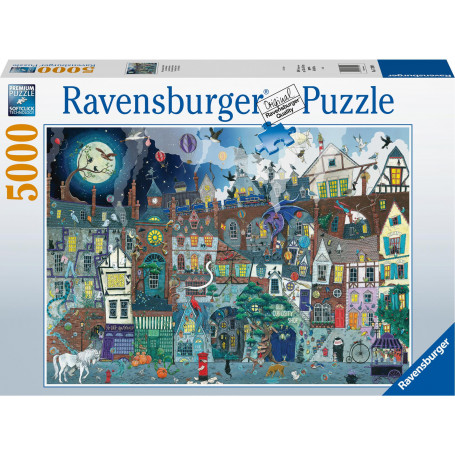 Ravensburger - Fantasy, Victorian Street 5000p