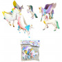 Bag of 6 Unicorns and Pegasus