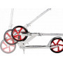 A5 Lux Scooter - Silver/ Red