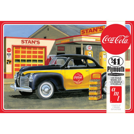 AMT 1:25 1941 Plymouth Coupe (Coca Cola)