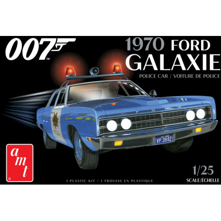 AMT 1:25 1970 Ford Galaxie Police Car (B