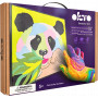 OKTO Clay - Panda Coloring with Clay Set