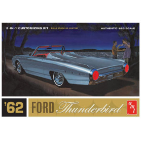 1:25 1962 Ford Thunderbird Plastic Kit