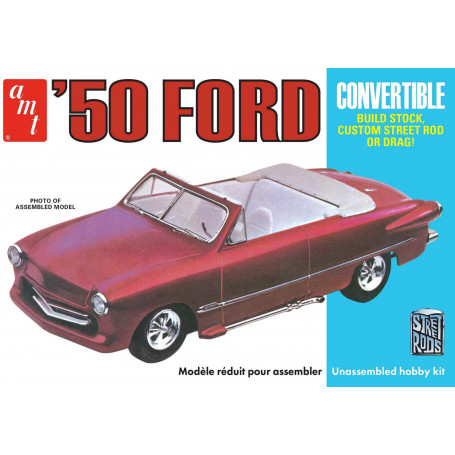 AMT 1:25 1950 Ford Convertible Street Ro