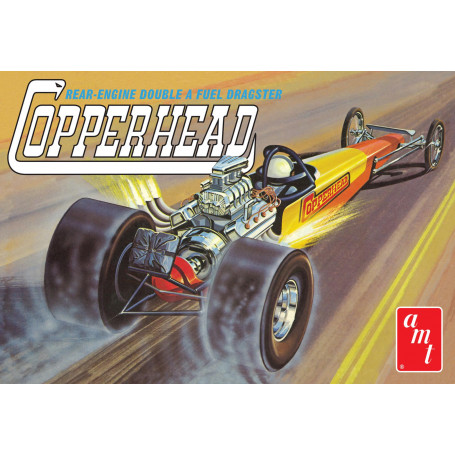 AMT 1:25 Copperhead Rear-Engine Dragster