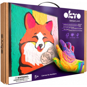 OKTO Clay - Fox Coloring with Clay Set